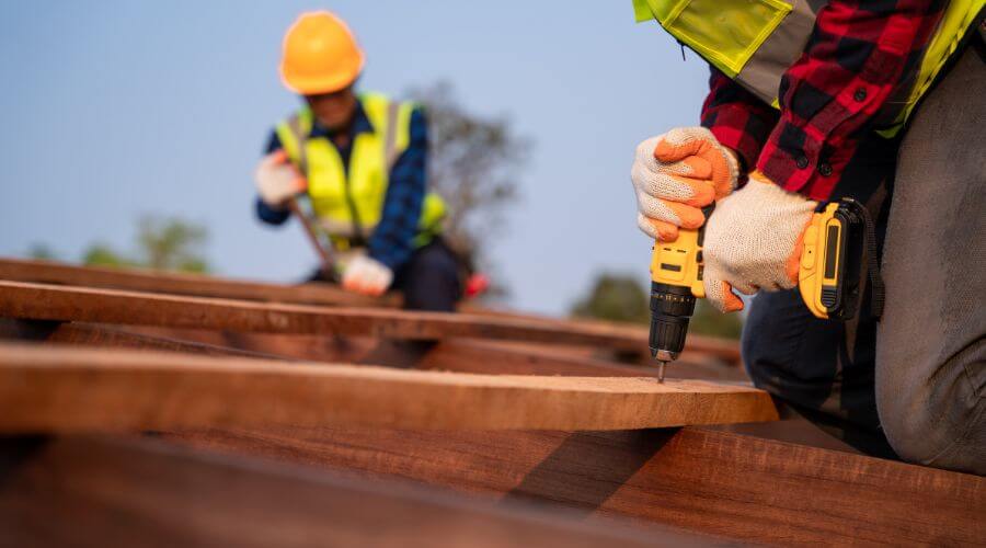 Expert tile roof repair services in Schoenchen, KS